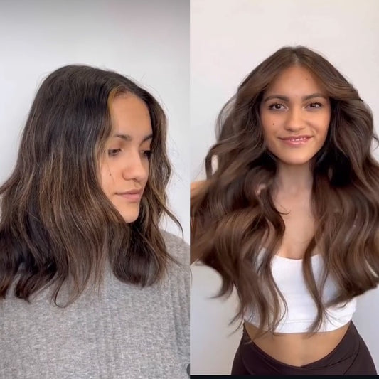 Tissages de cheveux 100% naturels Epais, volumineux et irrésistible