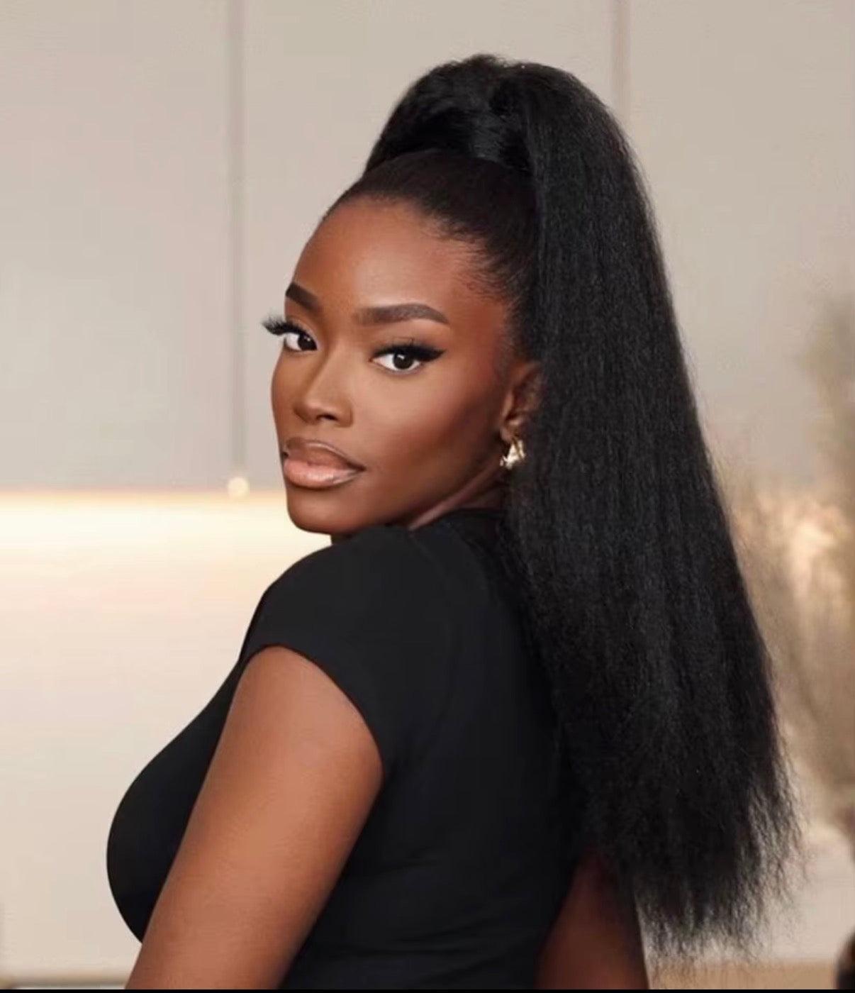 Ponytails Yaki Kinky